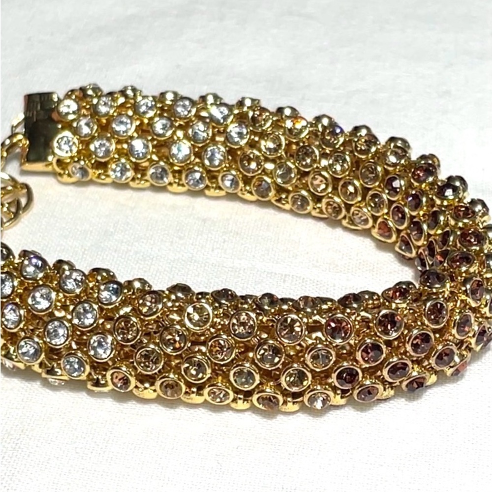 Popcorn link Gold  bracelet